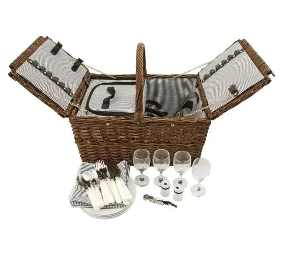 Cape Cod Wicker Picnic Basket by Twine®